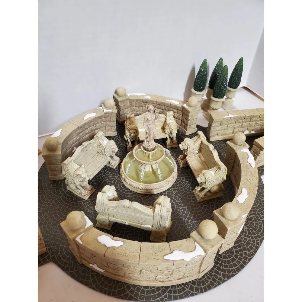Dept 56 Camden Park Square Accessory Set Dickens Village NIB